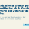 Organizaciones alertan por la constitución de la Comisión Bicameral del Defensor de la Niñez. Solicitan regularizar la situación y dar continuidad al concurso público. #InfanciaEnDeuda